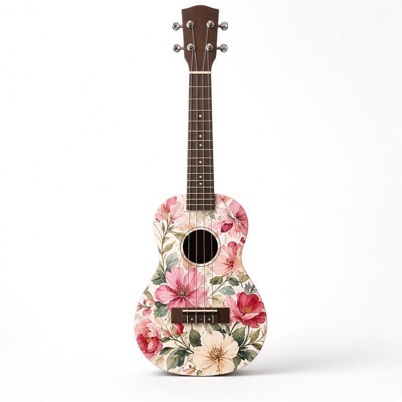 Kamaka Concert Ukulele Floral Finish